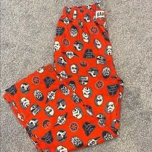 GAP Kids Red Star Wars Pajama Bottoms